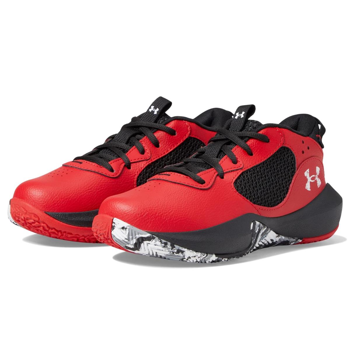 Under Armour Kids Under Armour Kids Lockdown 6 Sneaker Little Kid Red/Black/White