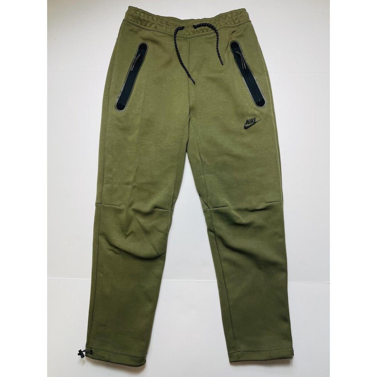 Nike Sportswear Tech Fleece Pants Jogger Olive Green Mens Size:xs DQ4312-222