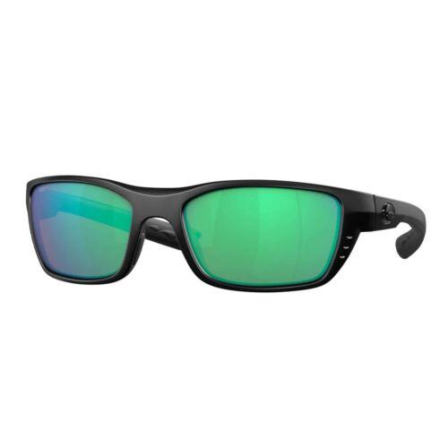 Costa Del Mar Unisex Sunglasses Whitetip Green Mirrored Lens Frame 0WTP0O Ogmglp - Frame: Blackout, Lens: Green, Frame: Black