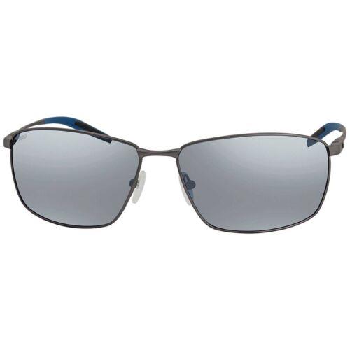 Costa Del Mar Men`s Sunglasses Turret Matte Dark Gunmetal Titanium 06S6009 009 - Frame: , Lens: Grey Silver Mirrored