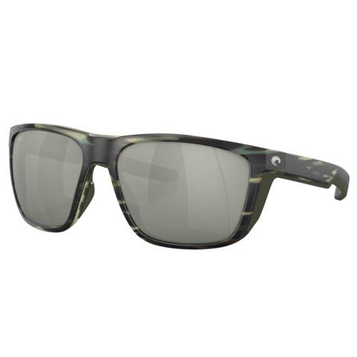 Costa Del Mar Men`s Sunglasses Grey Silver Mirrored Lens Ferg 0FRG253 Osgglp - Matte Reef Frame, Grey Silver Mirrored Lens
