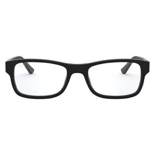 Ray-ban 0RX5268 Eyeglasses Unisex Black Square 52mm
