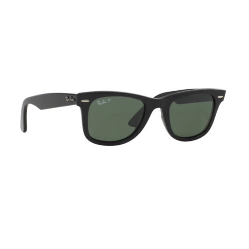 Ray Ban Wayfarer Green Lenses Unisex Polarzied Sunglasses RB2140-901/58-50