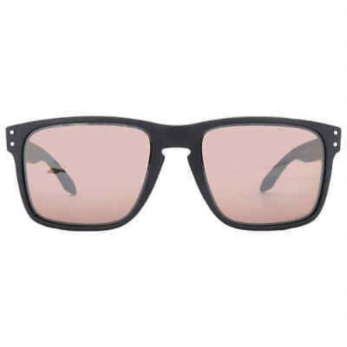 Oakley Holbrook Xl Prizm Dark Golf Mirrored Square Men`s Sunglasses OO9417 - Frame: Black