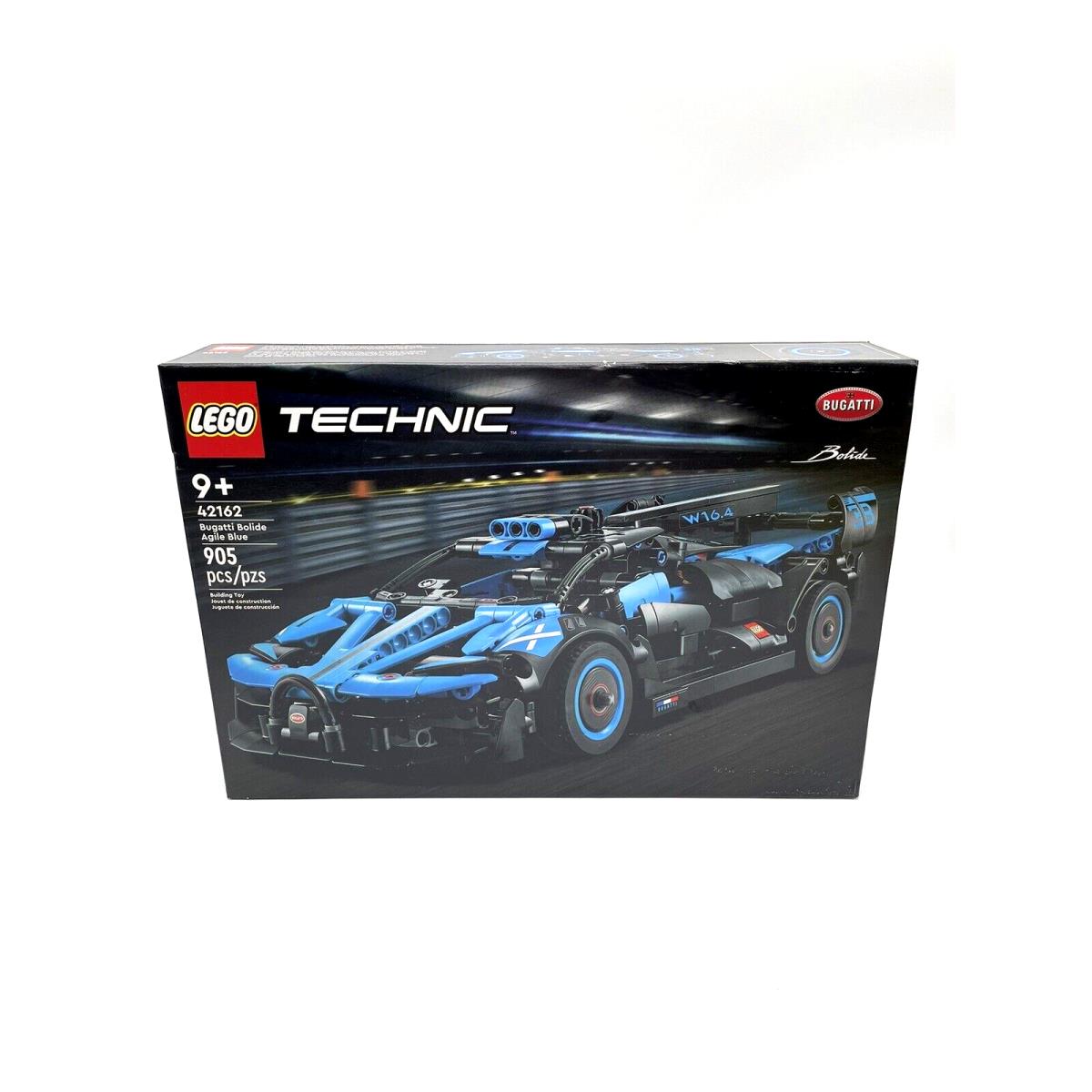 Lego Technic 42162 Bugatti Bolide Agile Blue 905 Pcs