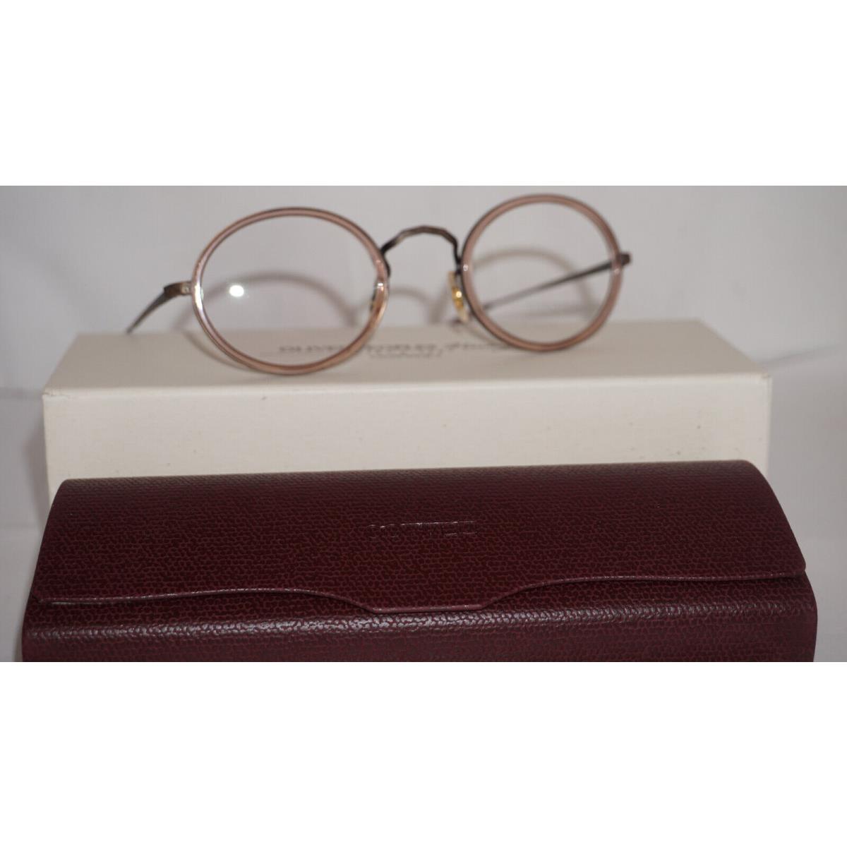 Oliver Peoples Eyeglasse Pink Brown Oval Vintage OV1215 5285 MP-8 30th 46 23 150