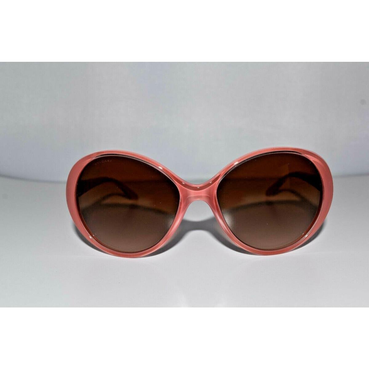 Bvlgari Pink Crystal 8128-B 1005/13 58-16-135 Italy Sunglasses