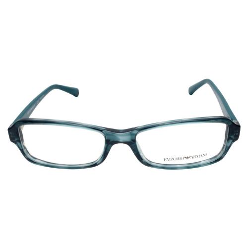 Emporio Armani EA3016F Green 5101 Rectangular Plastic Eyeglasses Frame 53-16-140