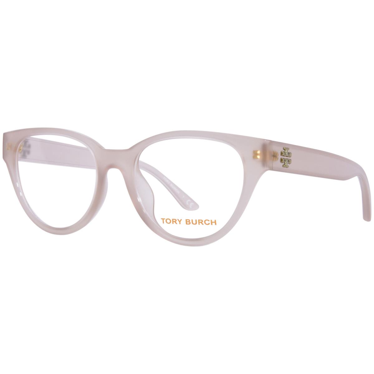 Tory Burch TY4011U 1860 Eyeglasses Women`s Milky Blush Full Rim Cat Eye 51mm