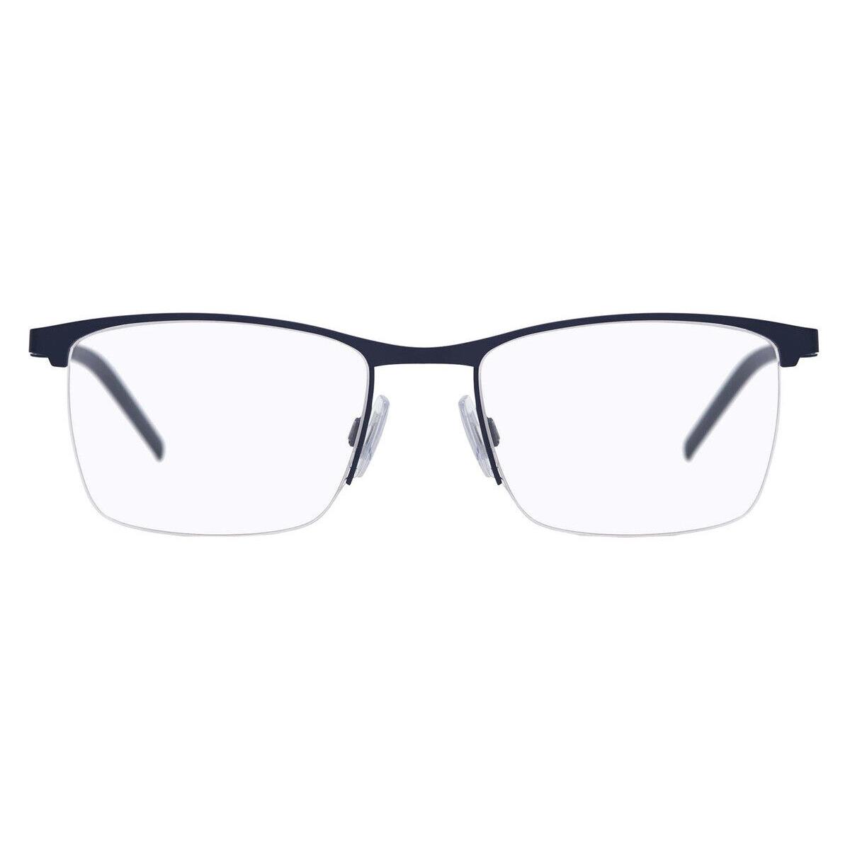 Hugo Boss 1103 Eyeglasses Men 0FLL Matte Blue Square 54mm - Frame: 0FLL Matte Blue, Lens: Demo, Code: 0FLL