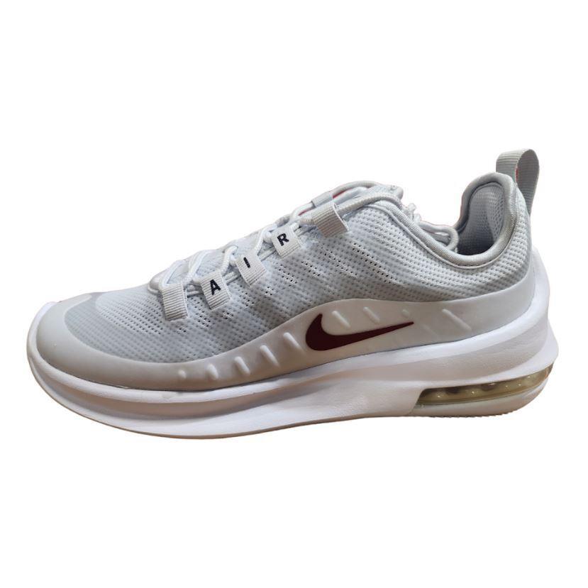 Nike Women`s Air Max Axis Pure Platinum/red Crush Running Shoes AA2168 003
