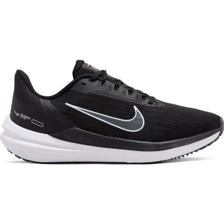Nike Winflo 9 DD8686-001 Women`s White/black Low-top Road Running Shoes FNK404