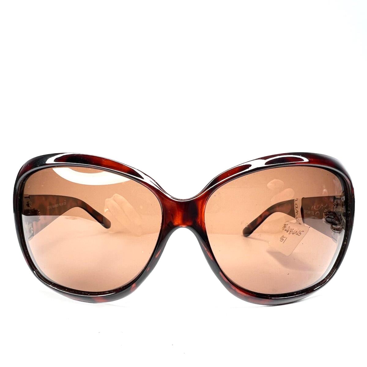 Steve Madden Sunglasses S1124P TS Brown Tortoise Oversized Butterfly Frames