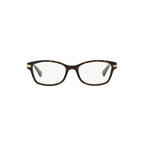 Coach 6065 Eyeglasses 5291 Havana