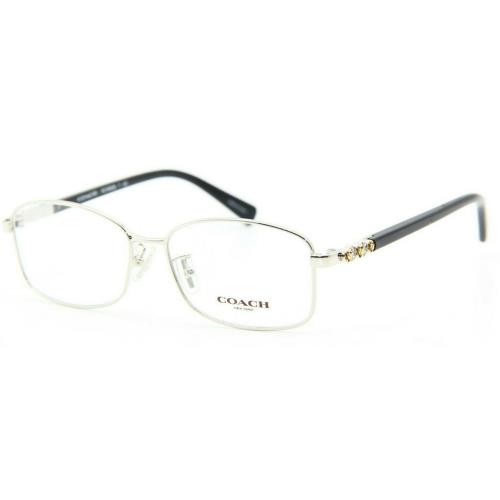 Coach HC 5083 9015 Silver Black Designer Eyeglasses Optical Frames 51mm