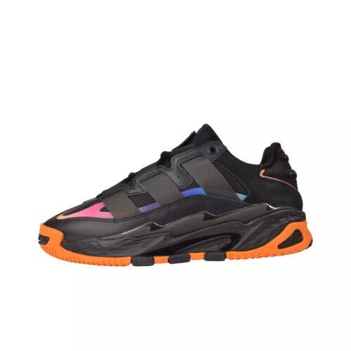 Adidas Men`s Niteball Shoes Color Options Core Black/Orange Rush