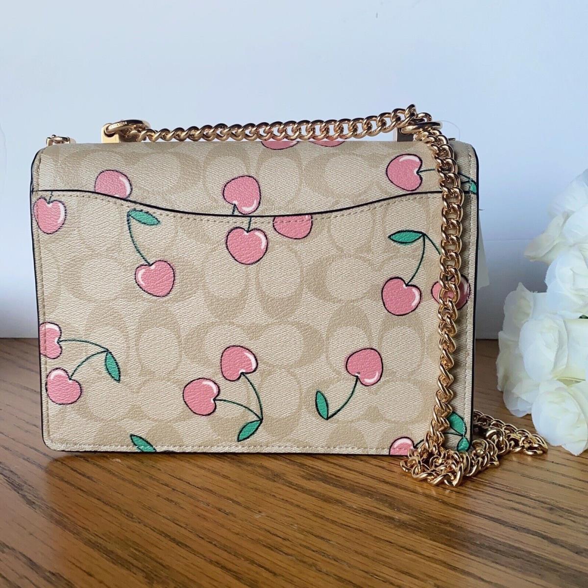 Coach buy Klare Crossbody In Signature Canvas With Heart Cherry Print CE610 NWT