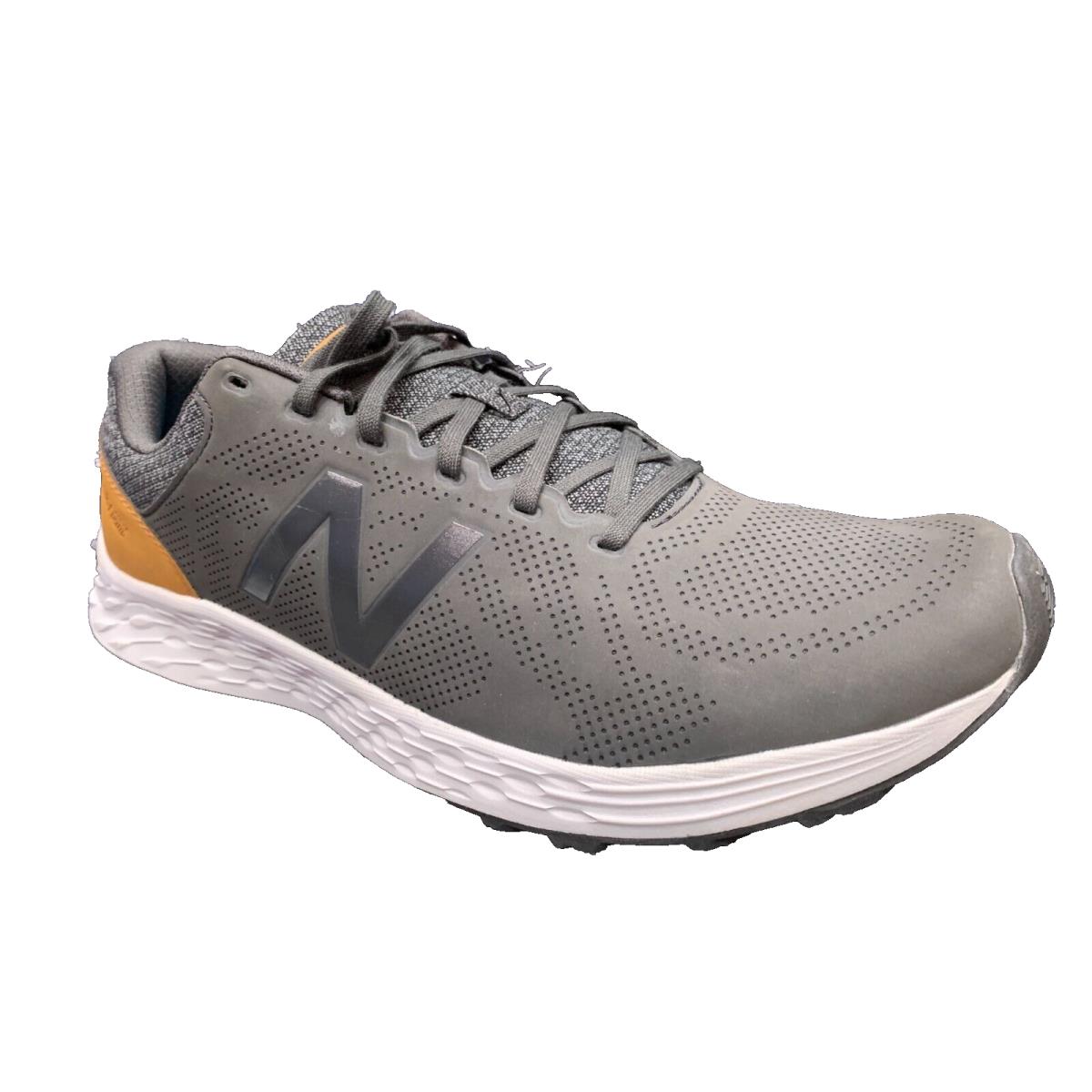 New Balance Mens MARISPP1 Fresh Foam Arishi Athletic Casual Shoes Grey US 12W - Grey/Brown