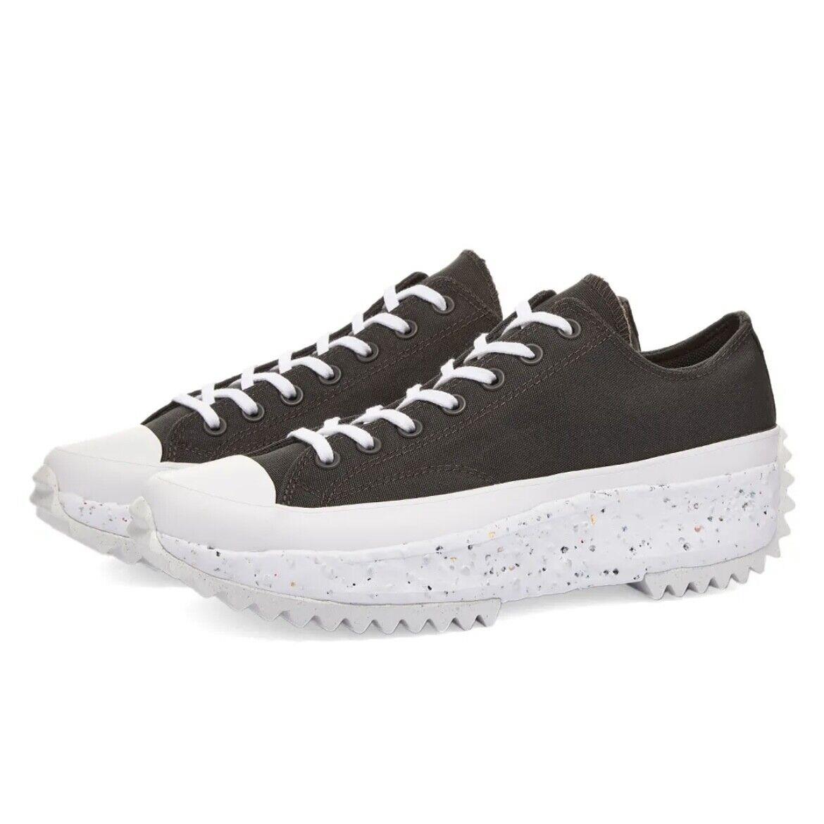 Converse Run Star Hike Crater OX Low Men Casual Fashion Shoe Gray White Sneaker