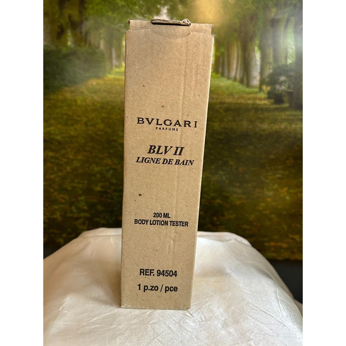 Bvlgari Blv II Ligne DE Bain 200ML Perfumed Body Lotion