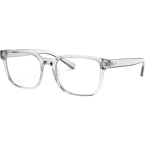 A X Armani Exchange Men`s AX3071F 8235 54mm Rectangular Eyeglasses