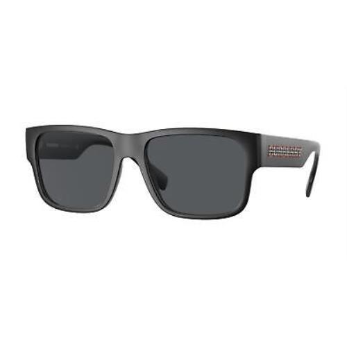 Burberry 4358 Knight Sunglasses 346487 Black
