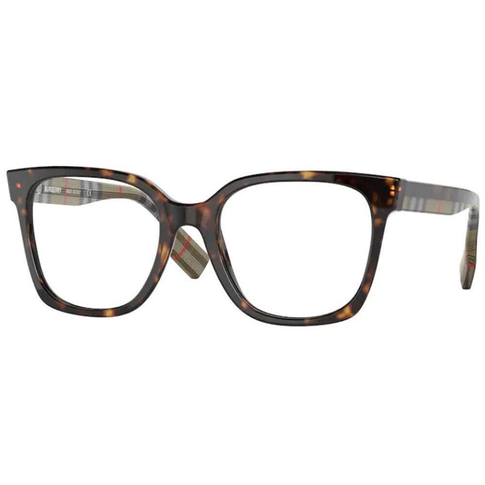 Burberry Eyeglasses BE2347 3943 50mm Dark Havana / Demo Lens