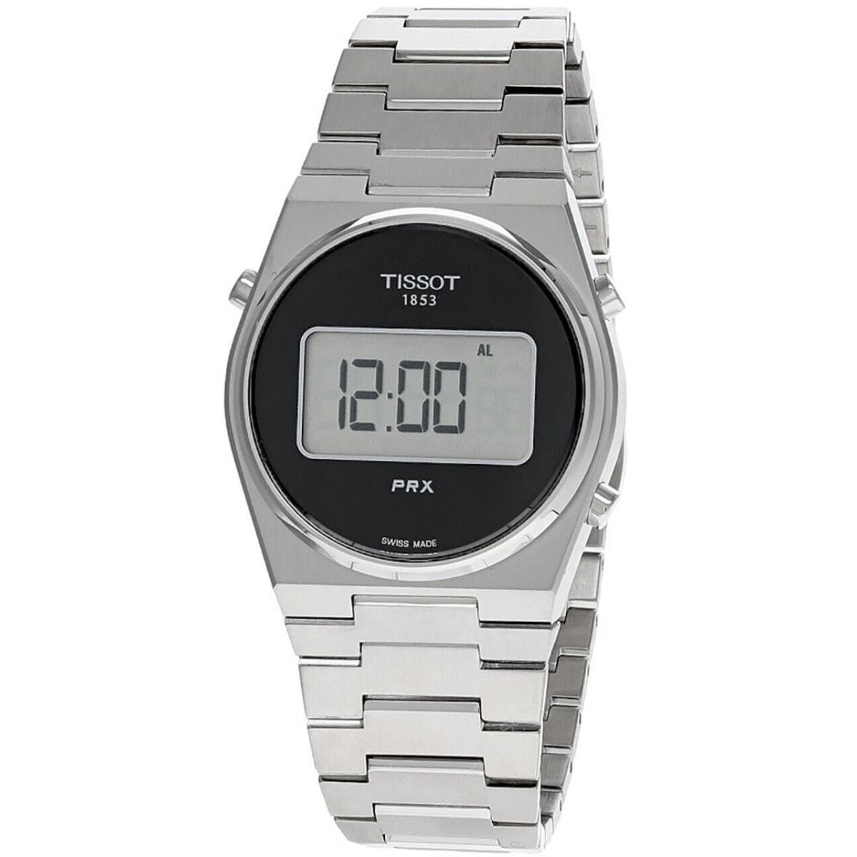 Tissot Prx Digital 40MM Quartz SS Black Men`s Watch T137.463.11.050.00