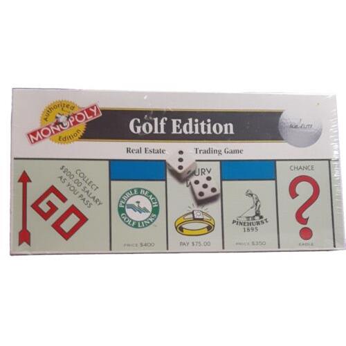 Monopoly Golf Authorized Edition 1996