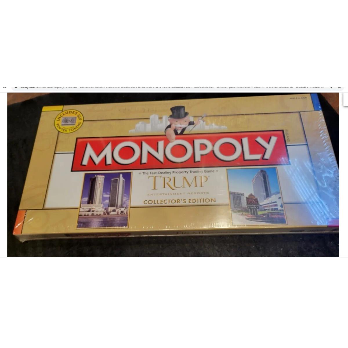 Monopoly Trump Entertainment Resorts Collector`s Edition