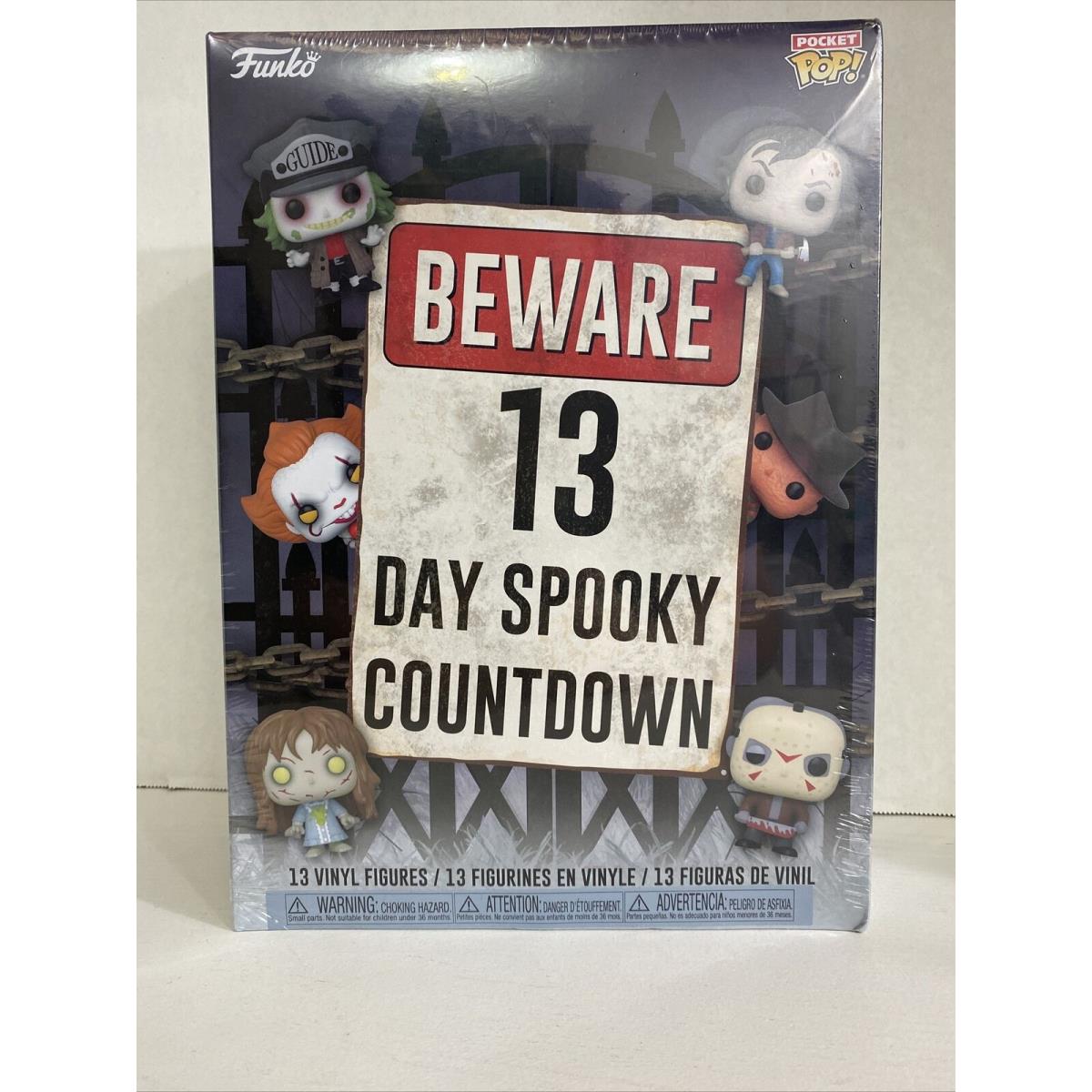 Funko Pocket Pop Advent Calendar 13-Day Spooky Countdown