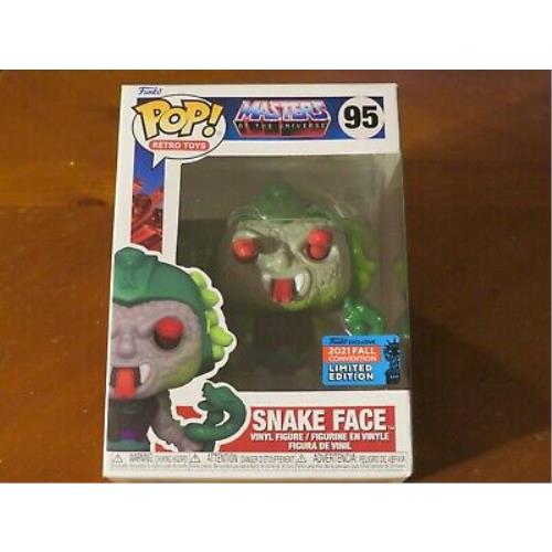 Funko Pop Retro Toys 95 Masters Of The Universe - Snake Face - 2021 Nycc Fall