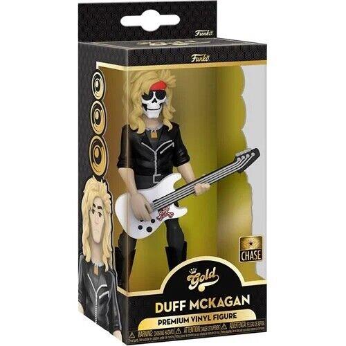 Funko Gold Vinyl: Duff Mckagan 5 Figure Skull Paint Face Chase Guns N Roses