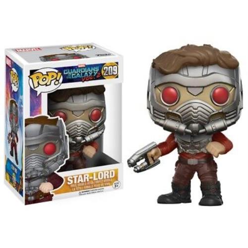 Funko Pop Marvel Guardians of The Galaxy Vol. 2 Star-lord with Aero Rig 209