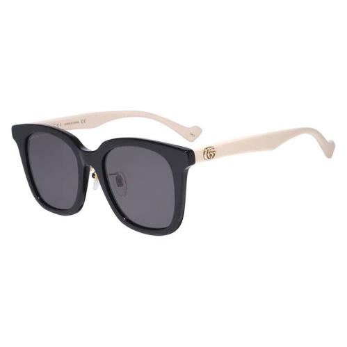 Gucci GG1000SK-003 Women`s Black White / Grey Lens Sunglasses