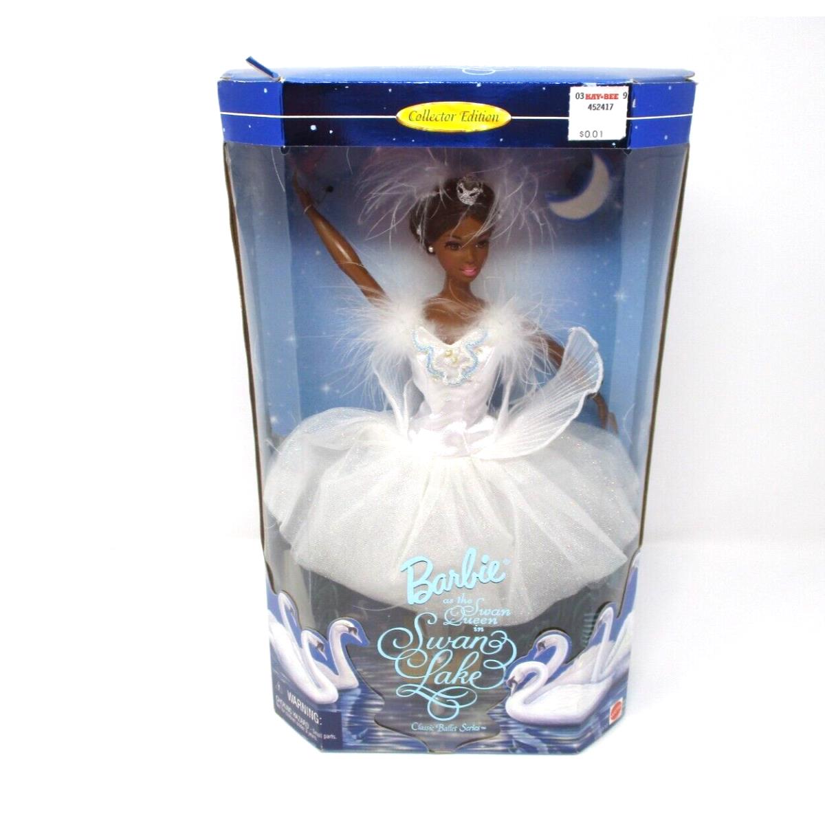 African American Barbie Swan Lake Swan Queen 1997 Collector Edition 18510