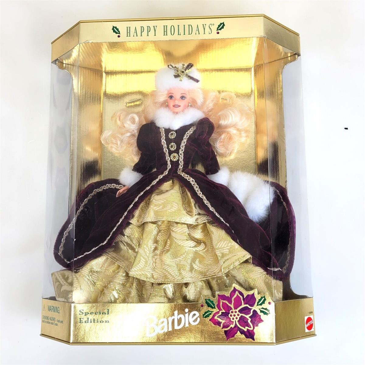 Happy Holidays Barbie 1996 T532