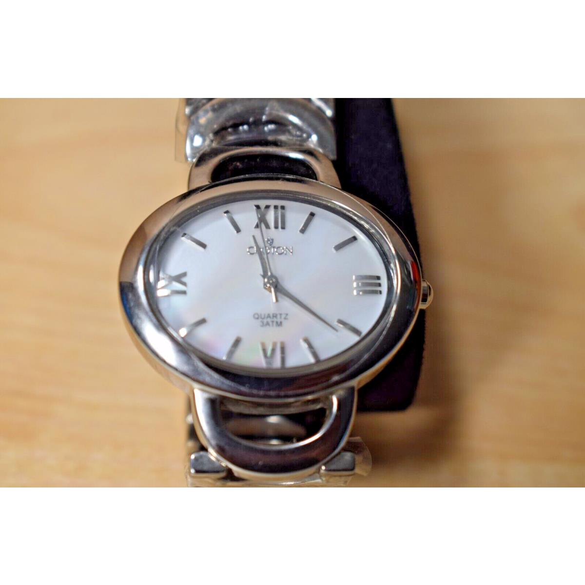 Croton watch  - Silver Band, MOP Bezel