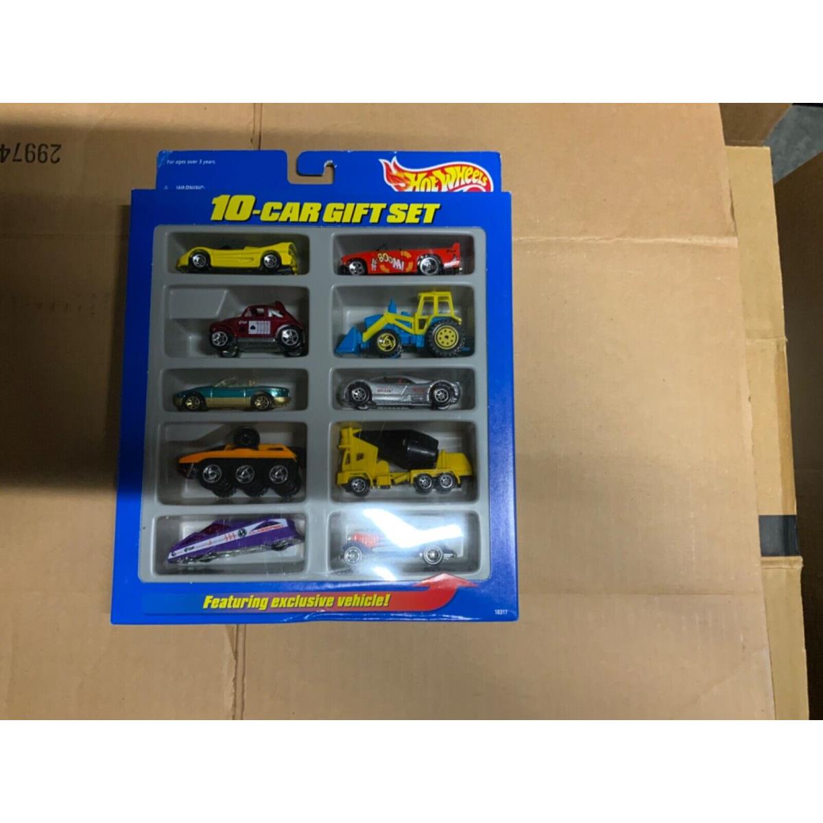 Hot Wheels Toys R Us Exclusive 10 Car Gift Set `32 Ford Delivery