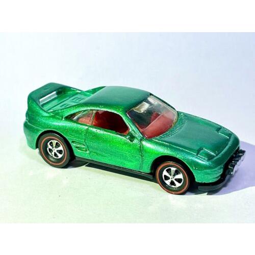 Hot Wheel 233 Toyota MR2 Rally Custom Made Pearl Green - Only 1 ON