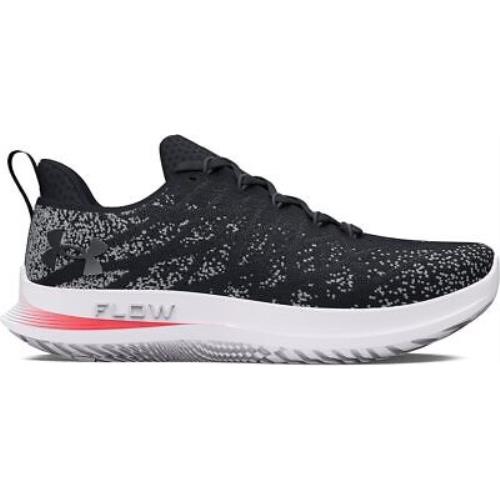 Under Armour Men`s Velociti 3 Running Shoess Black/white 11.5 D Medium US