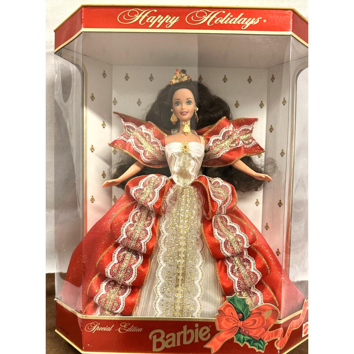 Happy Holidays 1997 Barbie Doll 10th Anniversary Mattel Special Edition