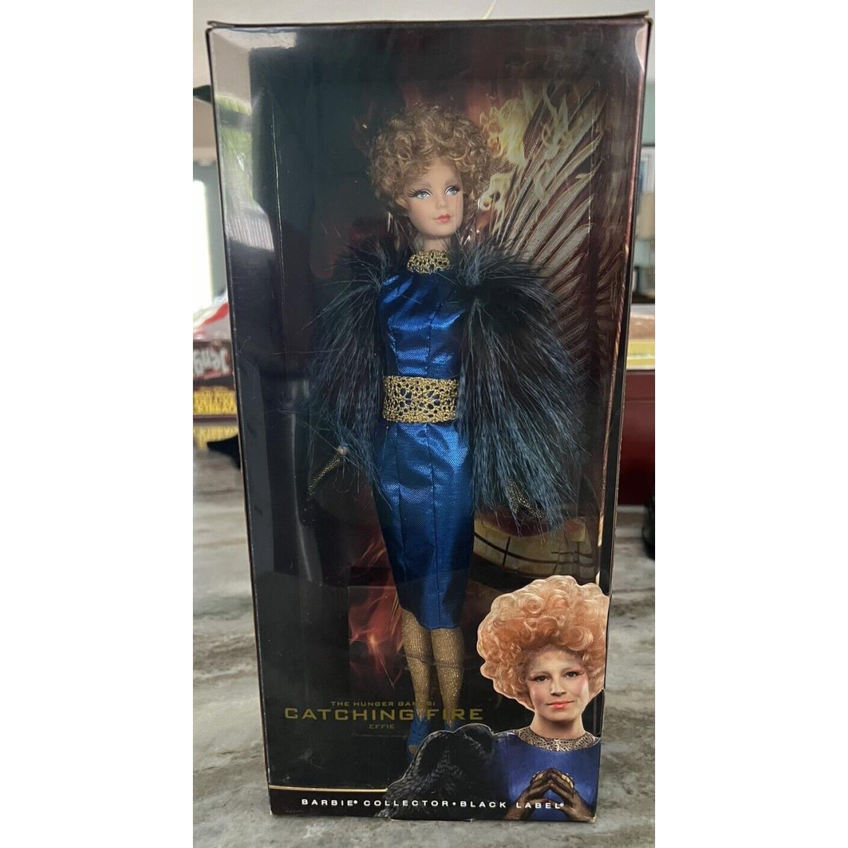 Mattel 2013 Barbie Collector Black Label Hunger Games Catching Fire-effie