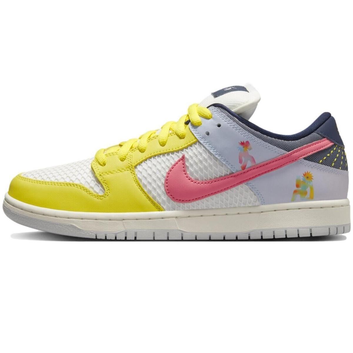 Sz 10.5 - Nike Xavier Schipani x Dunk Low SB Pro `be True` Shoes DX5933-900 - Multicolor