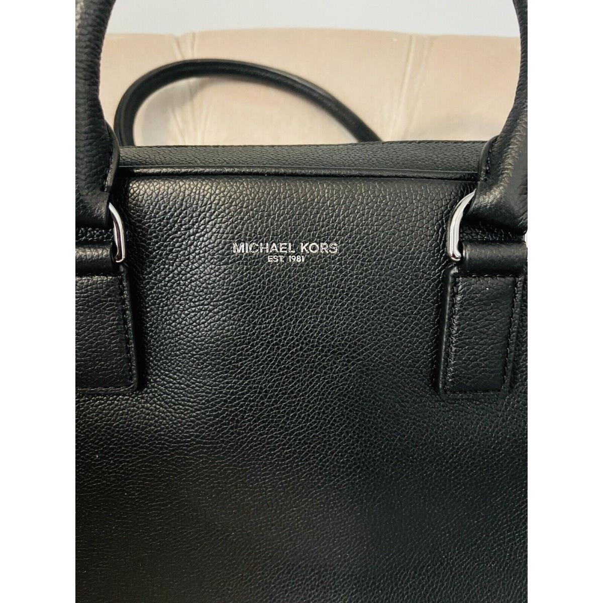 Michael kors leather online briefcase