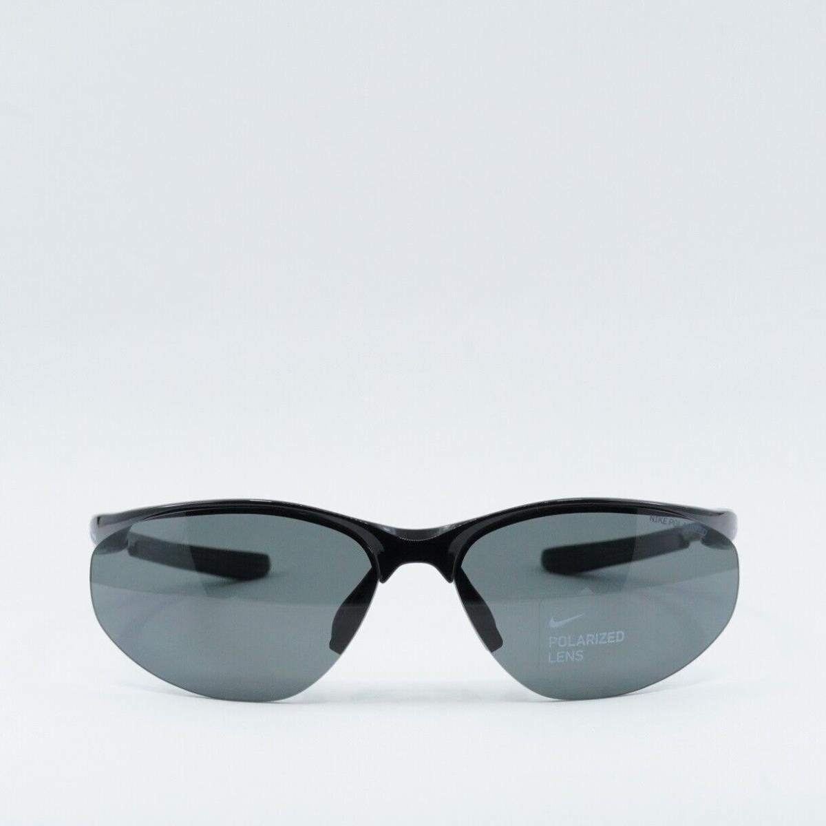 Nike Aerial P DZ7355 010 Black/grey Polarized 69-07-135 Sunglasses - Frame: black-grey-polarized, Code: 010