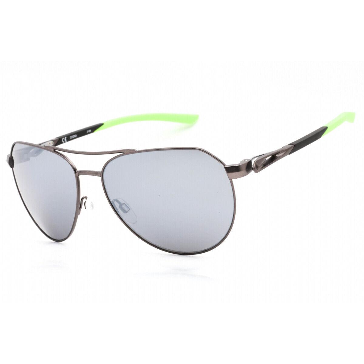 Nike Club Nine DQ0799 993 Satin Gunmetal / Grey Silver 60-15-140 Sunglasses