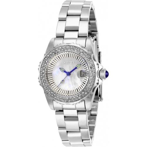 Invicta watch Angel - White Dial, Silver Band