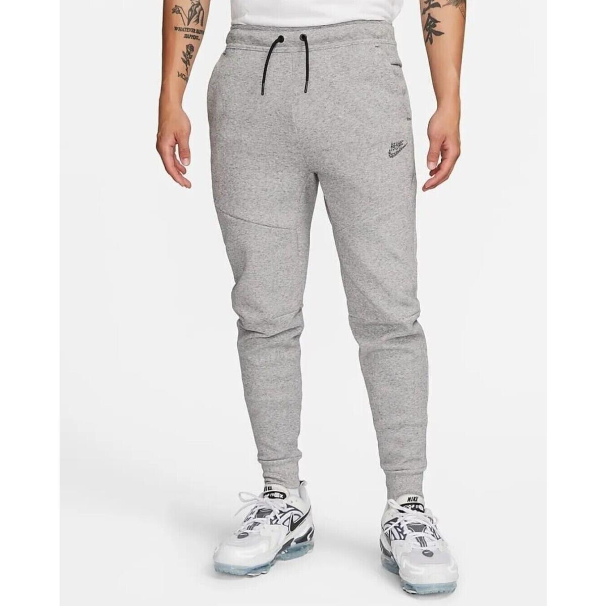 Nike Tech Fleece Men`s Size XL Xlarge Joggers Pants Grey Heather DD4706 010
