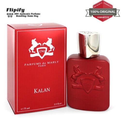Kalan Cologne 2.5 oz Edp Spray Unisex For Men by Parfums De Marly